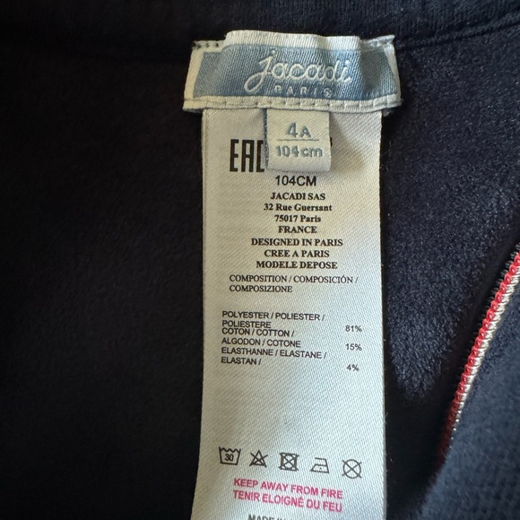 Jacadi Jogging Suit - Picture 3 of 4